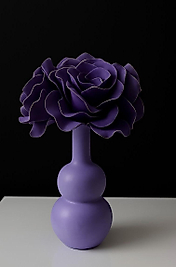 MOR VAZOLU MOR ÇİÇEKLER