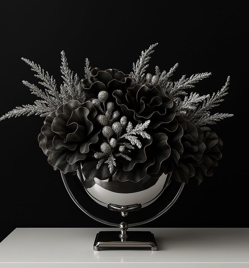 SİYAH ARANJMAN ÇİÇEK