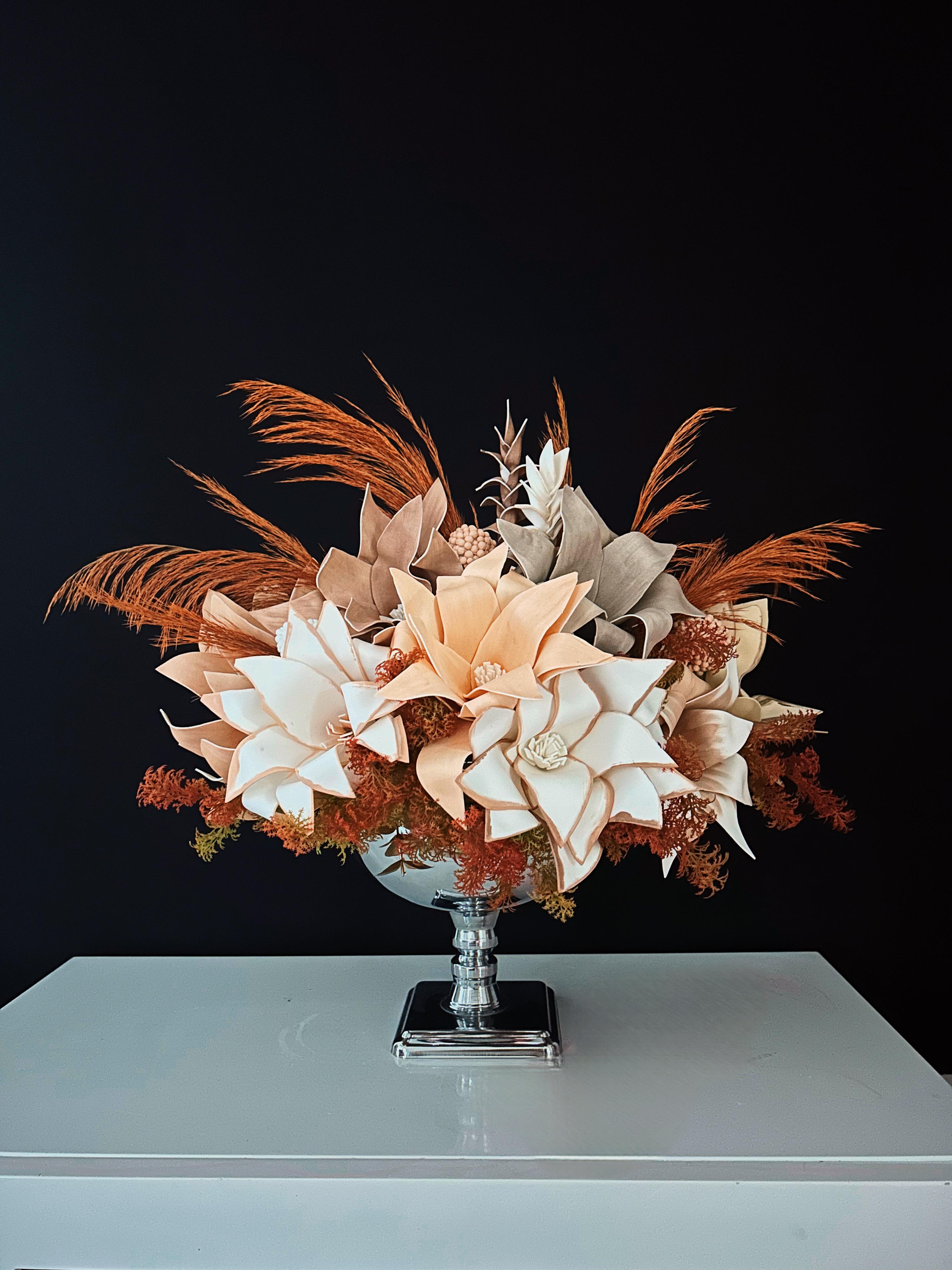 Soft Renkli Büyük Aranjman Çiçek